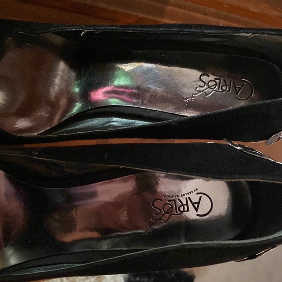 COPY - Carols Santana size 8 black heels never worn, like new condition - Picture 3 of 3